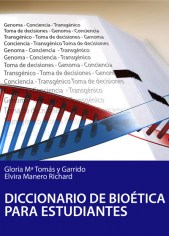 DICCIONARIO DE BIOETICA PARA ESTUDIANTES